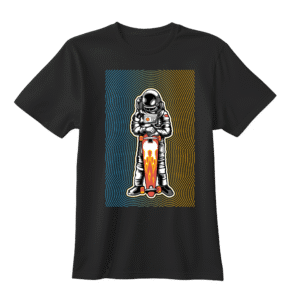 Rocket Rider Tee – Ignite Your Inner Astronaut