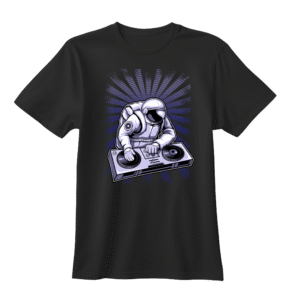 DJ Astro Vibes Tee – Spin Beats Across the Stars
