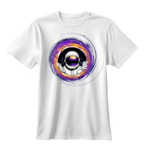 Wormhole Voyager Tee – Into the Cosmic Vortex