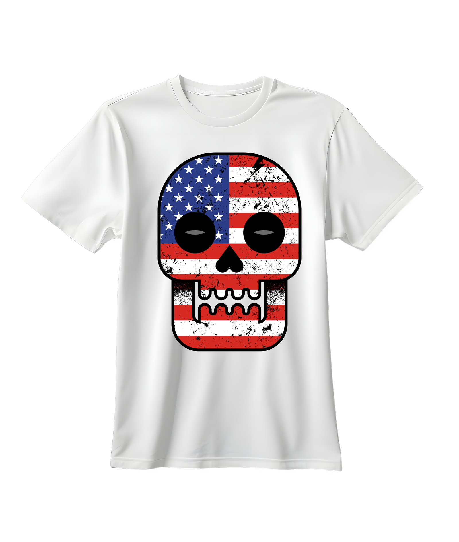 Rebel Skull Graphic Tee – Street Style Statement